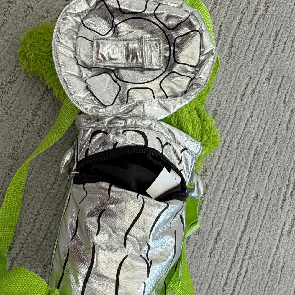 Sesame Street Oscar the Grouch Plush Trash Can Backpack Kids 2011 New NWT
